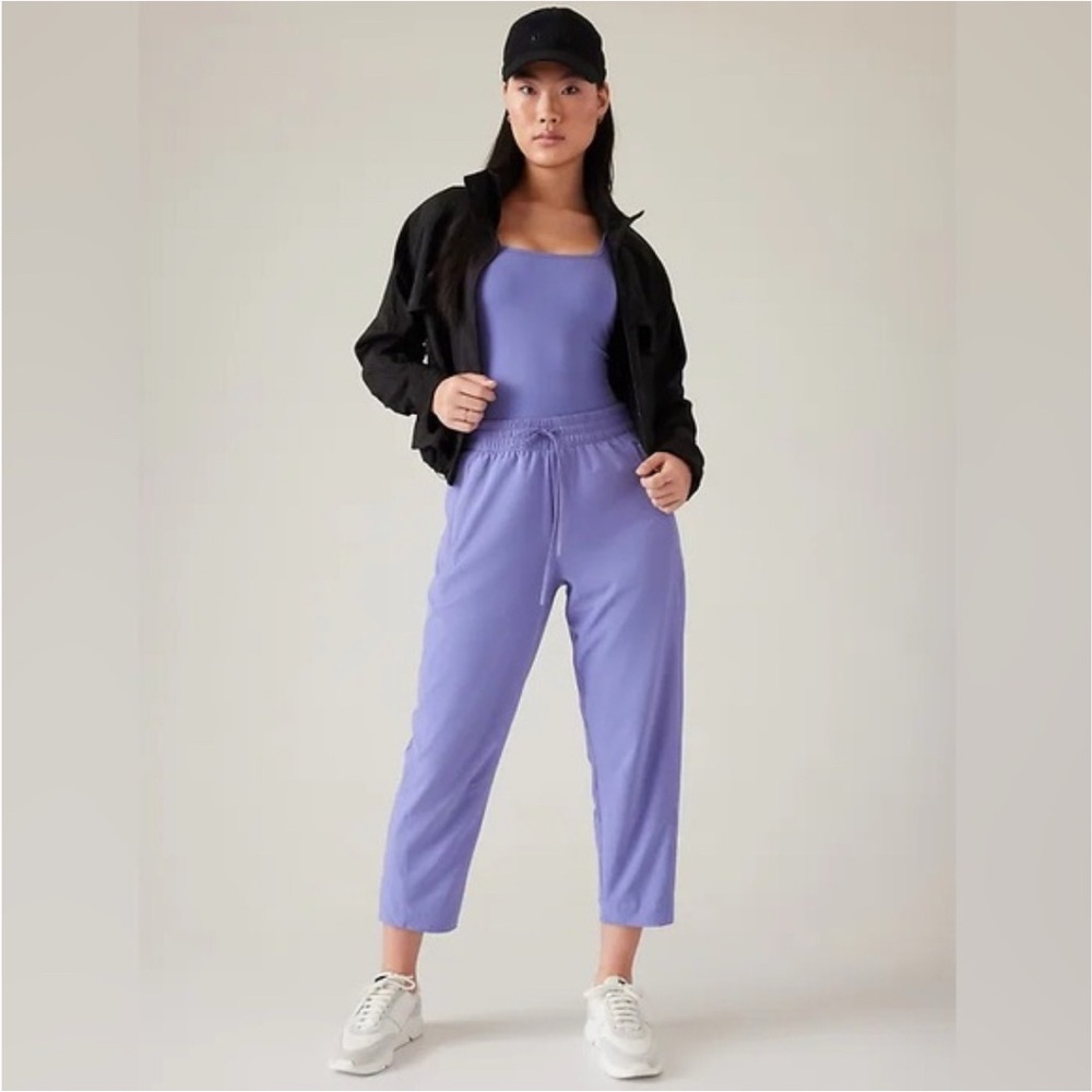 Athleta arrival lightweight pant purple woman’s plus size 18 like new